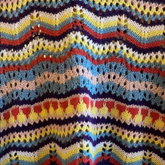 SHEIN Multicolor Striped Wide Leg Pants & Sweater Set - Picture 5 of 8